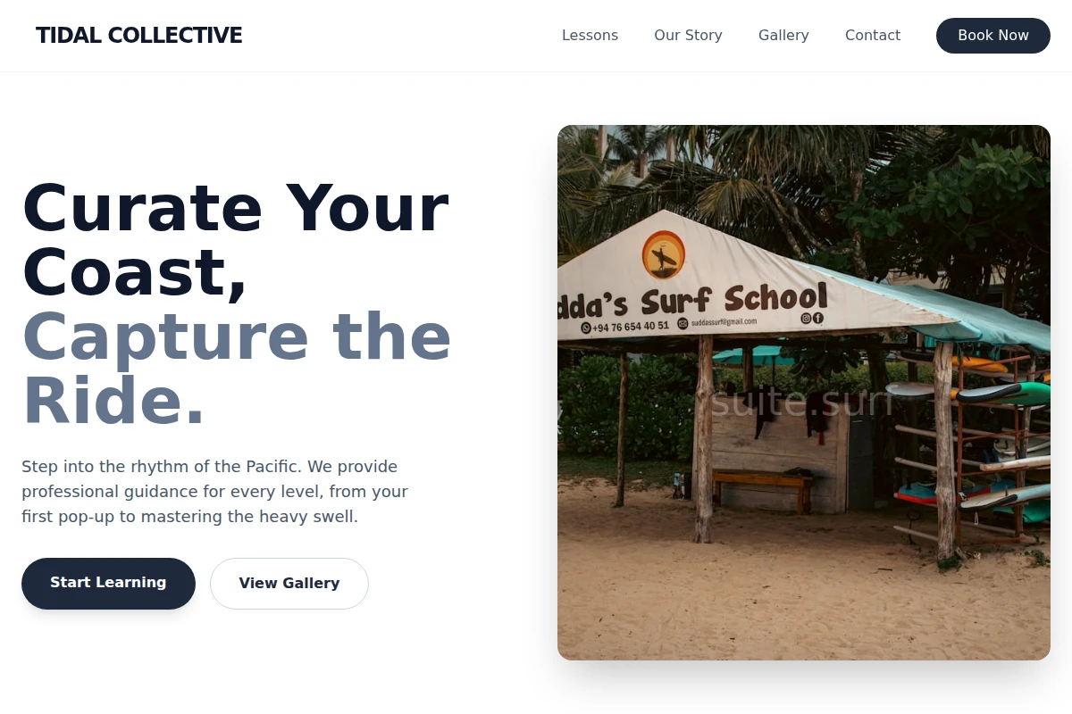 Tropical Surf School