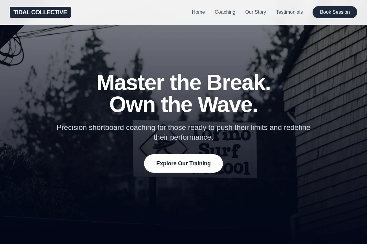 Shortboard Surf School