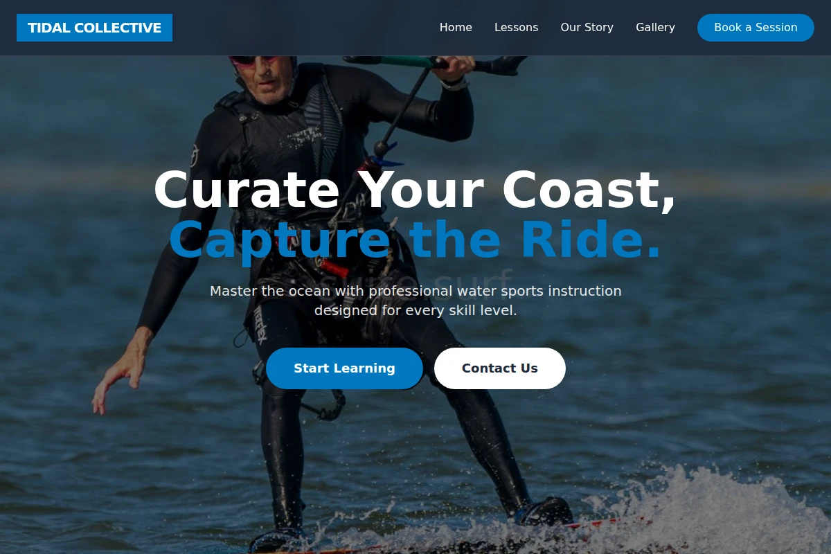 Lesson Water Sports